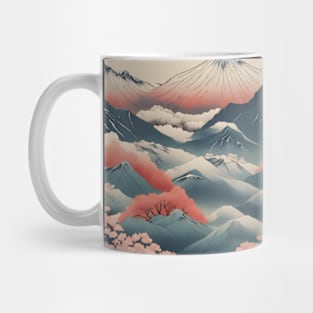 the pink sky of japan Mug